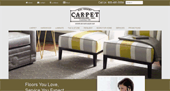 Desktop Screenshot of calcoastcarpet.net