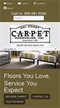 Mobile Screenshot of calcoastcarpet.net